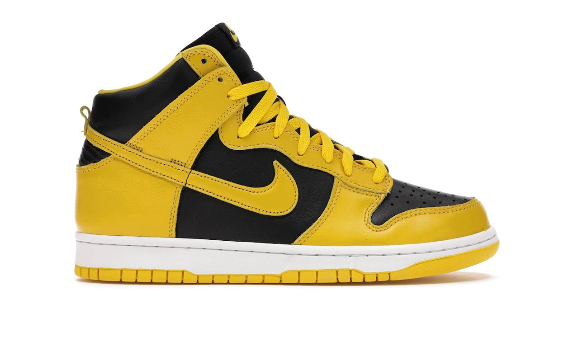 Nike Dunk High Black Varsity Maize